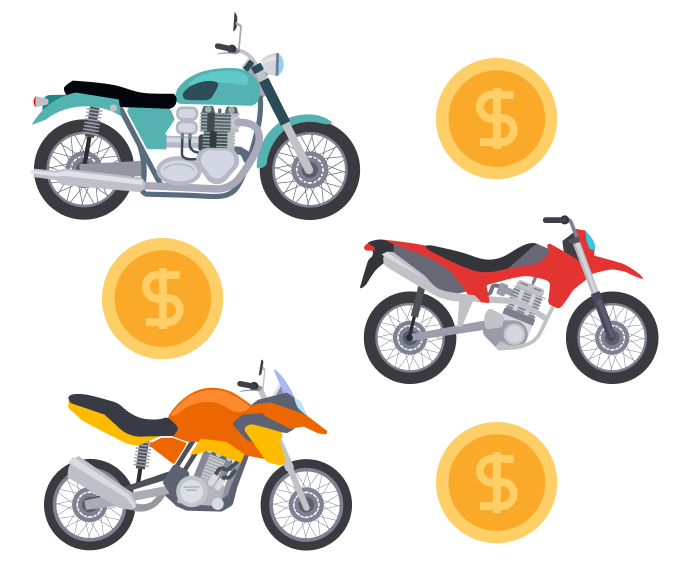 motorcycle title loans arrange money easily
